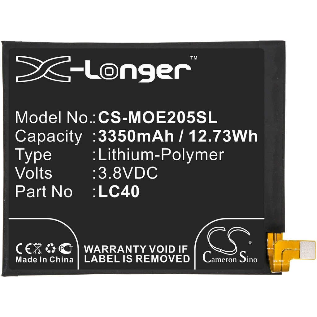 Remplacement de batterie compatible pour Motorola LC40