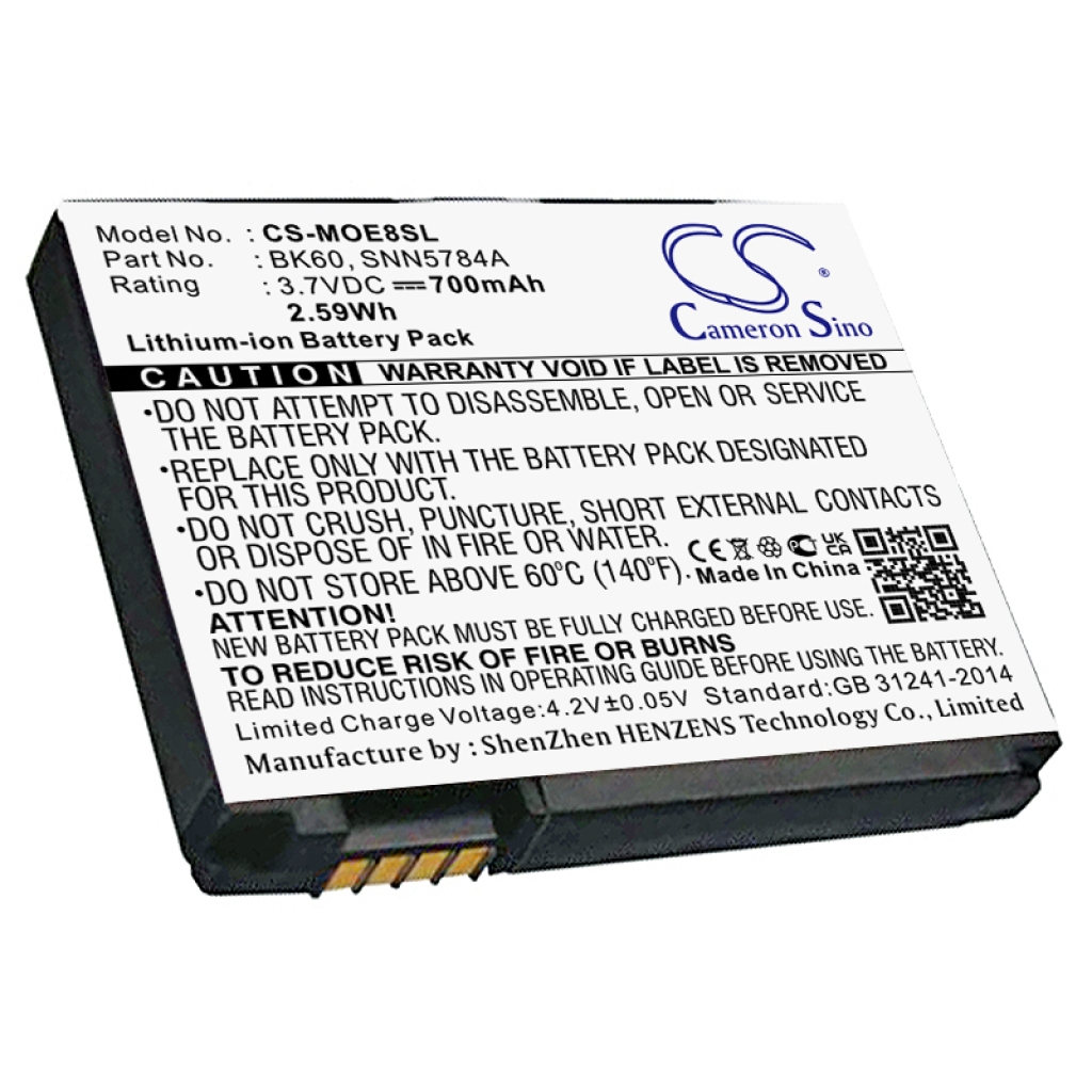 Battery Replaces SNN5784A