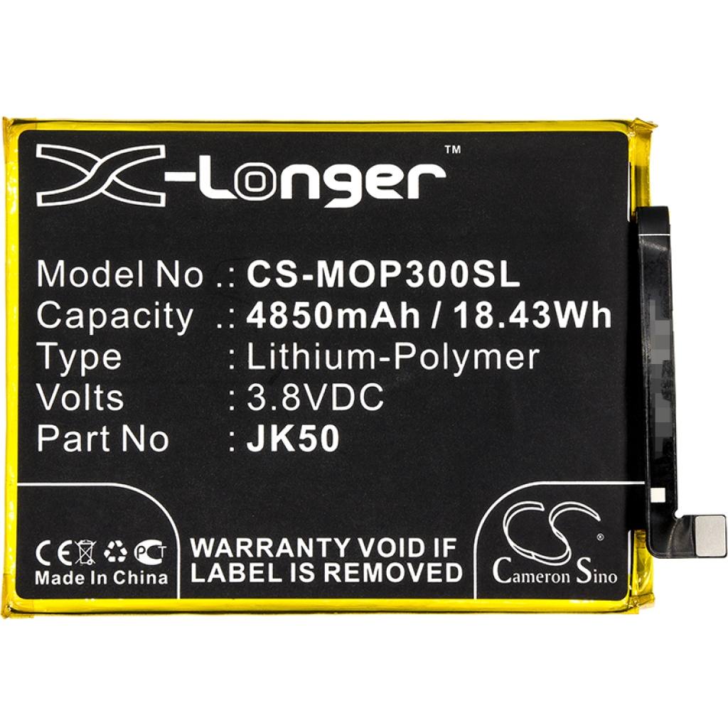 Compatible battery replacement for Motorola JK50