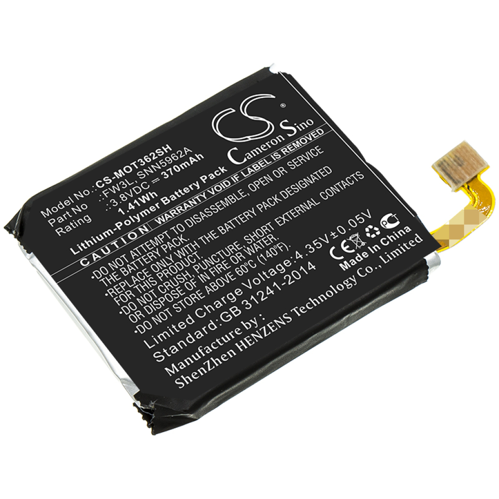 Battery Replaces SNN5962A