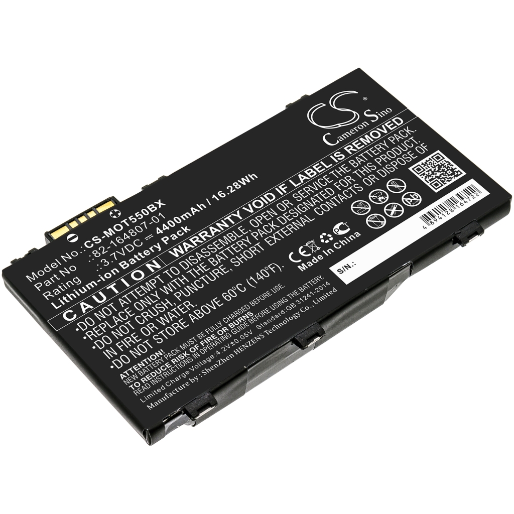 Code à barres, Scanner Batterie du scanner Motorola TC55AH-JC11ES