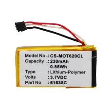 Compatible battery replacement for Motorola 61638C,SNN5904A