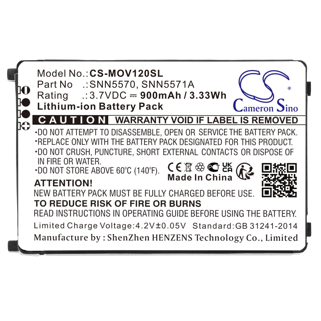 Batteries Remplace SNN5571A