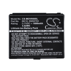 Remplacement de batterie compatible pour Motorola BK10,SNN5793,SNN5793A