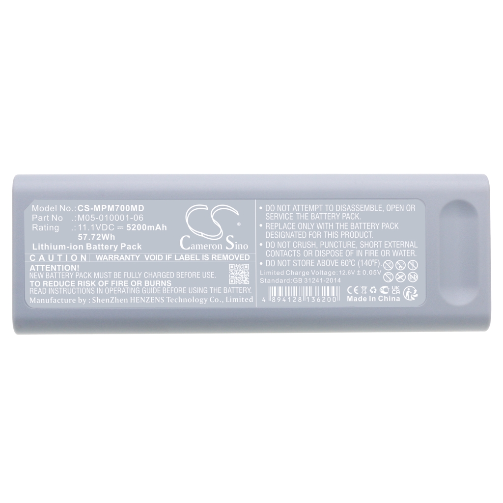 Batteries Remplace MDR-M05-010001-06