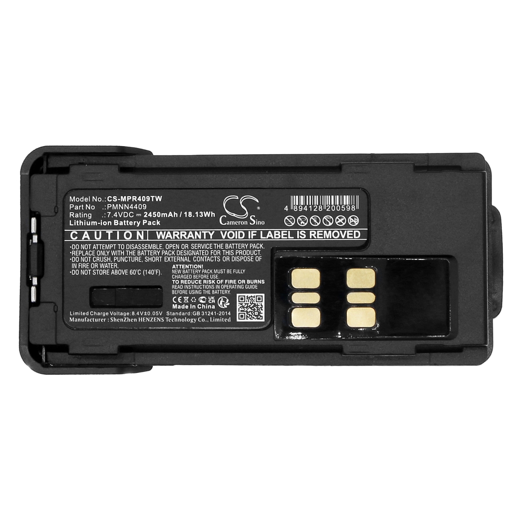 Batterie radio bidirectionnelle Motorola P8608