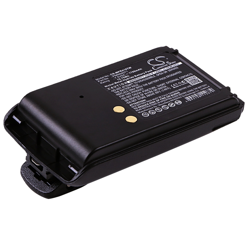 Batterie radio bidirectionnelle Motorola CS-MPR410TW