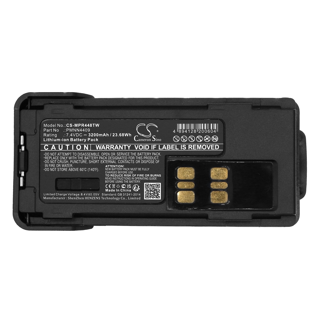 Batterie radio bidirectionnelle Motorola P8608