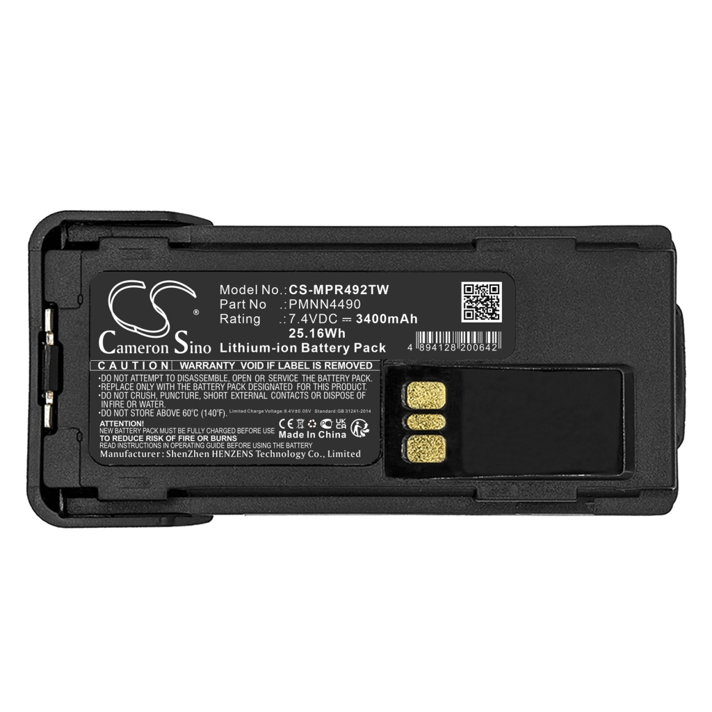 Batterie radio bidirectionnelle Motorola XPR3550e