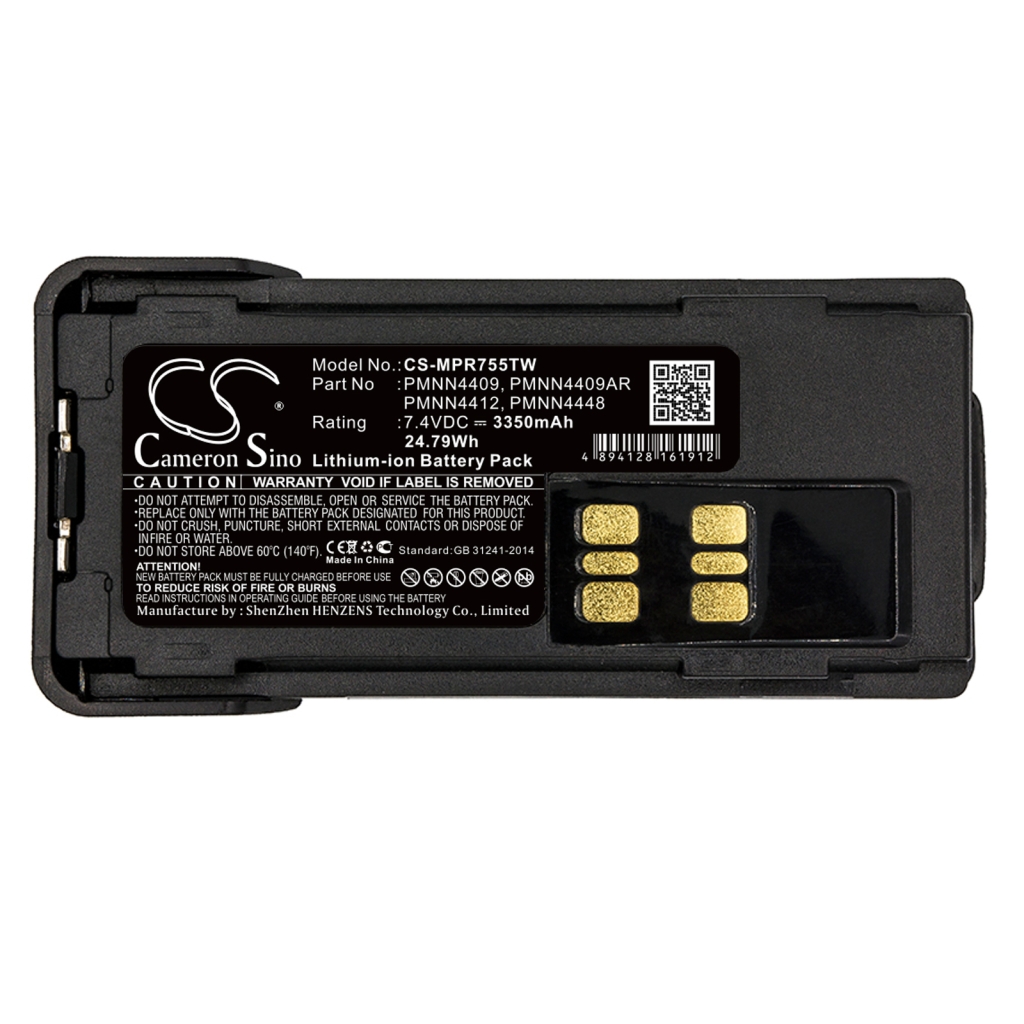 Batterie radio bidirectionnelle Motorola P8608