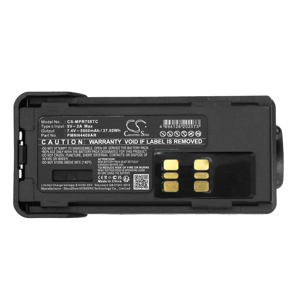 Batterie radio bidirectionnelle Motorola P8608