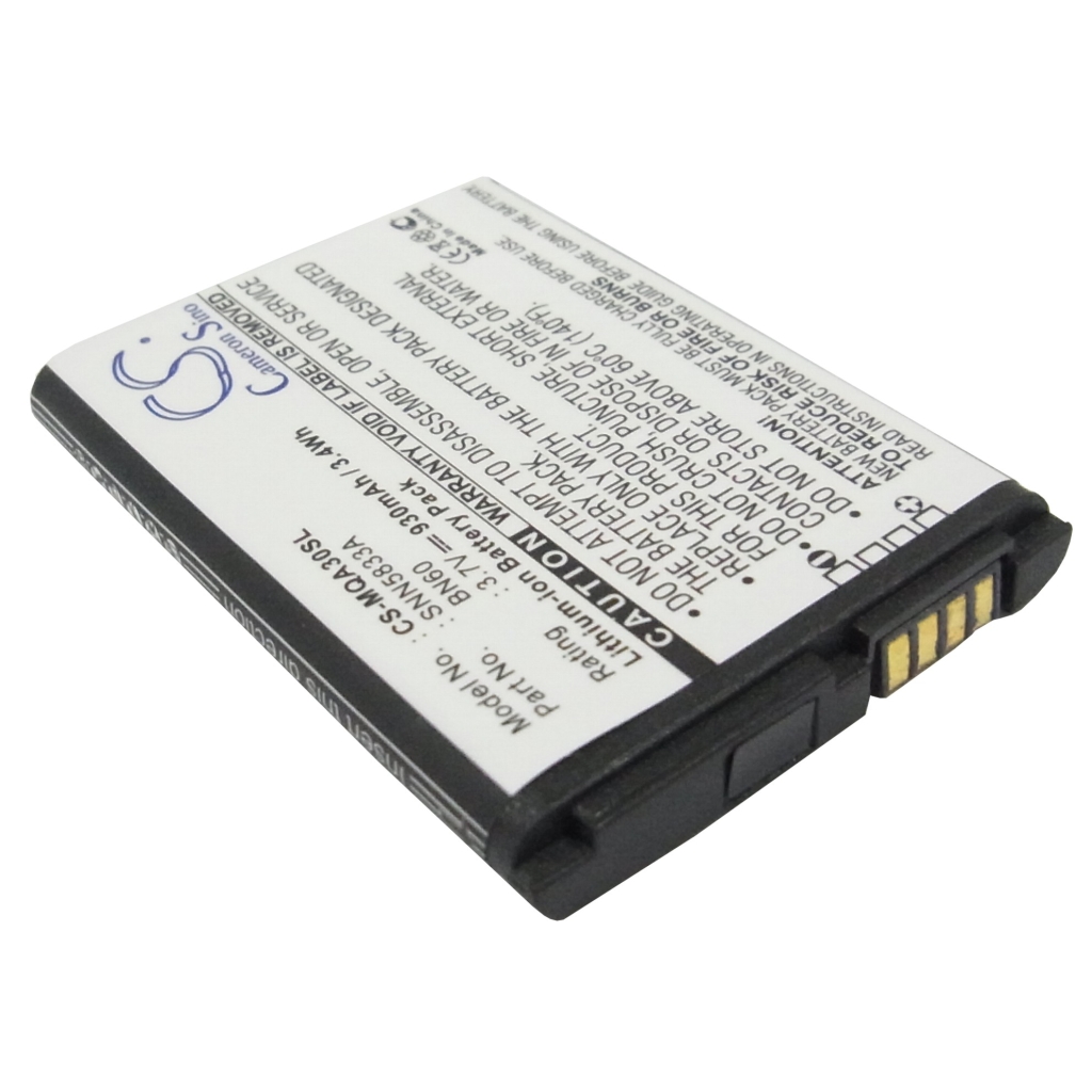 Battery Replaces SNN5833A