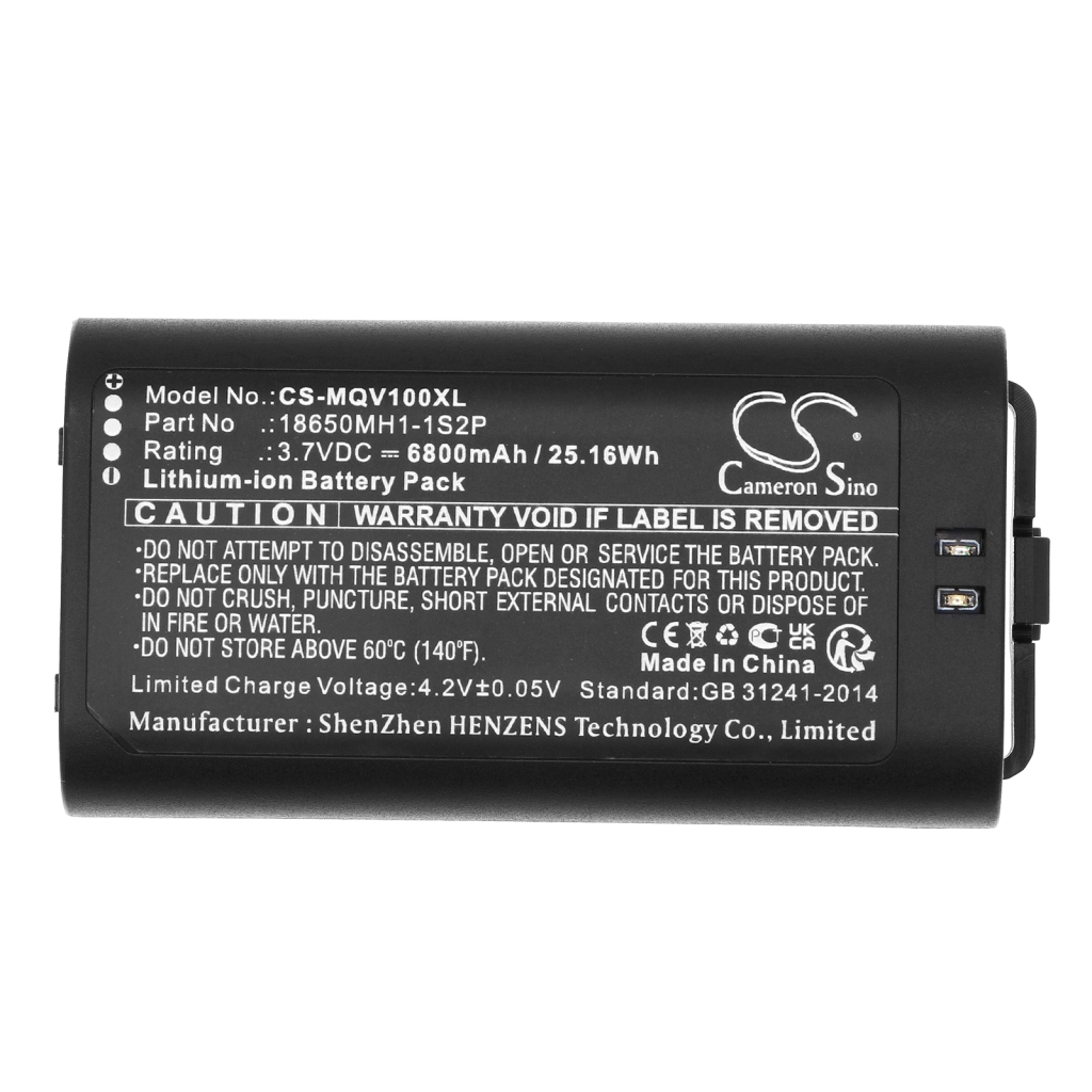 Batteries Remplace 18650MH1-1S2P