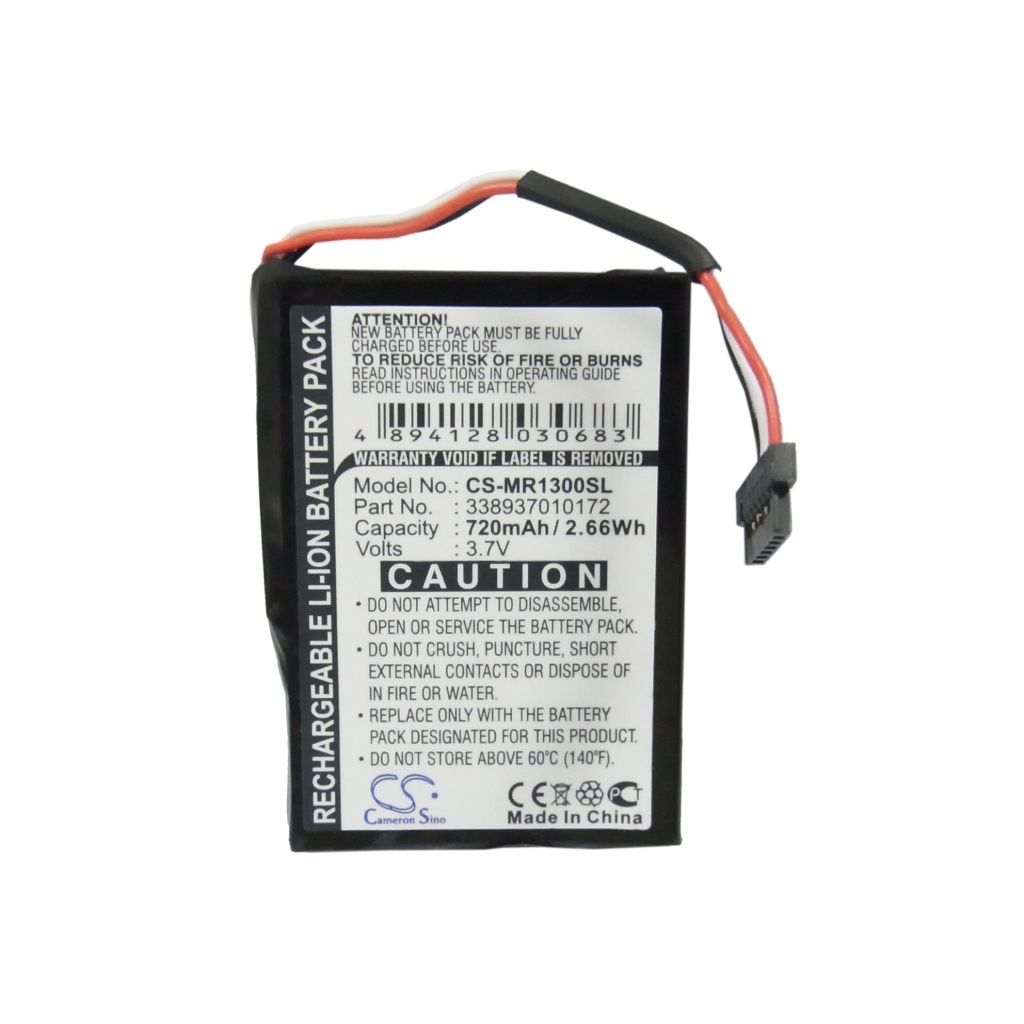 Remplacement de batterie compatible pour Magellan 338937010172