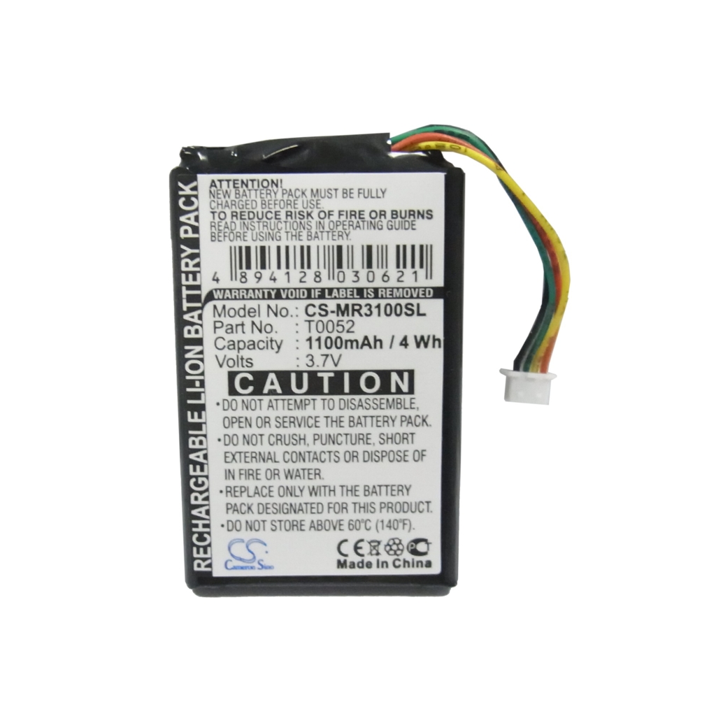 Compatible battery replacement for Magellan T0052