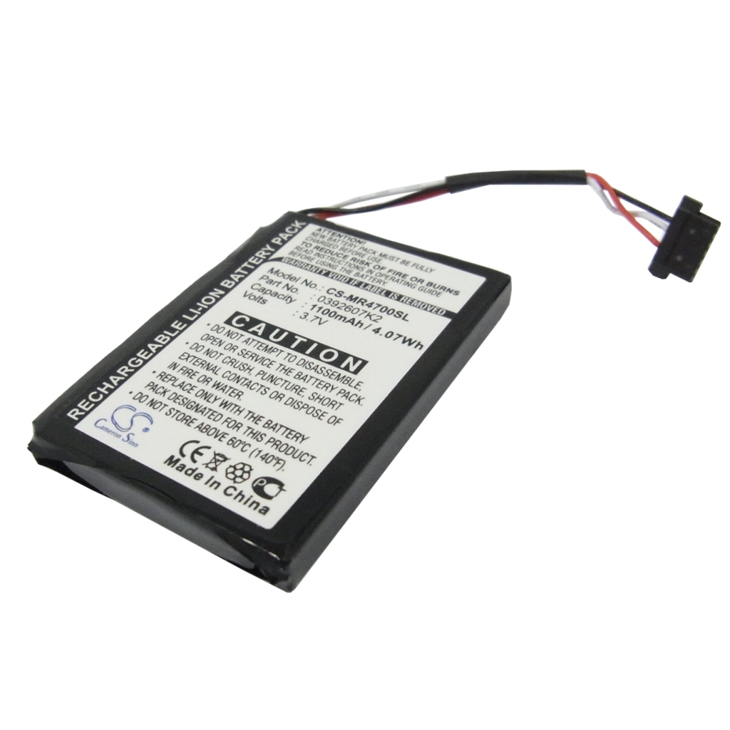 Remplacement de batterie compatible pour Magellan 0392607K2