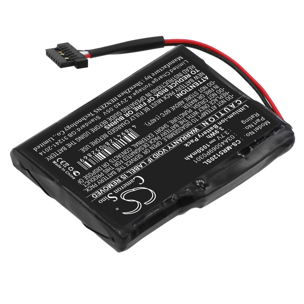 Compatible battery replacement for Magellan 03A45069P0301