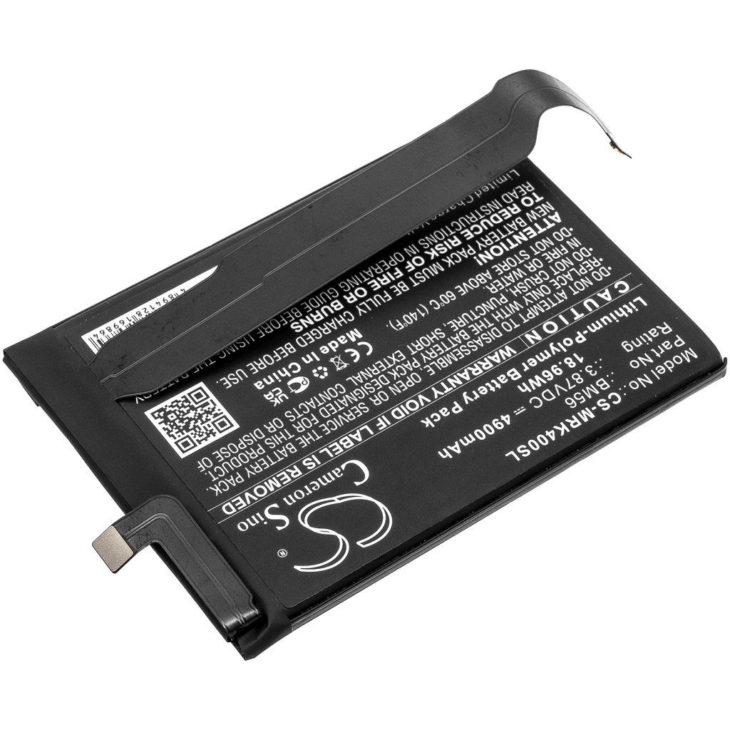 Compatible battery replacement for Poco BM56