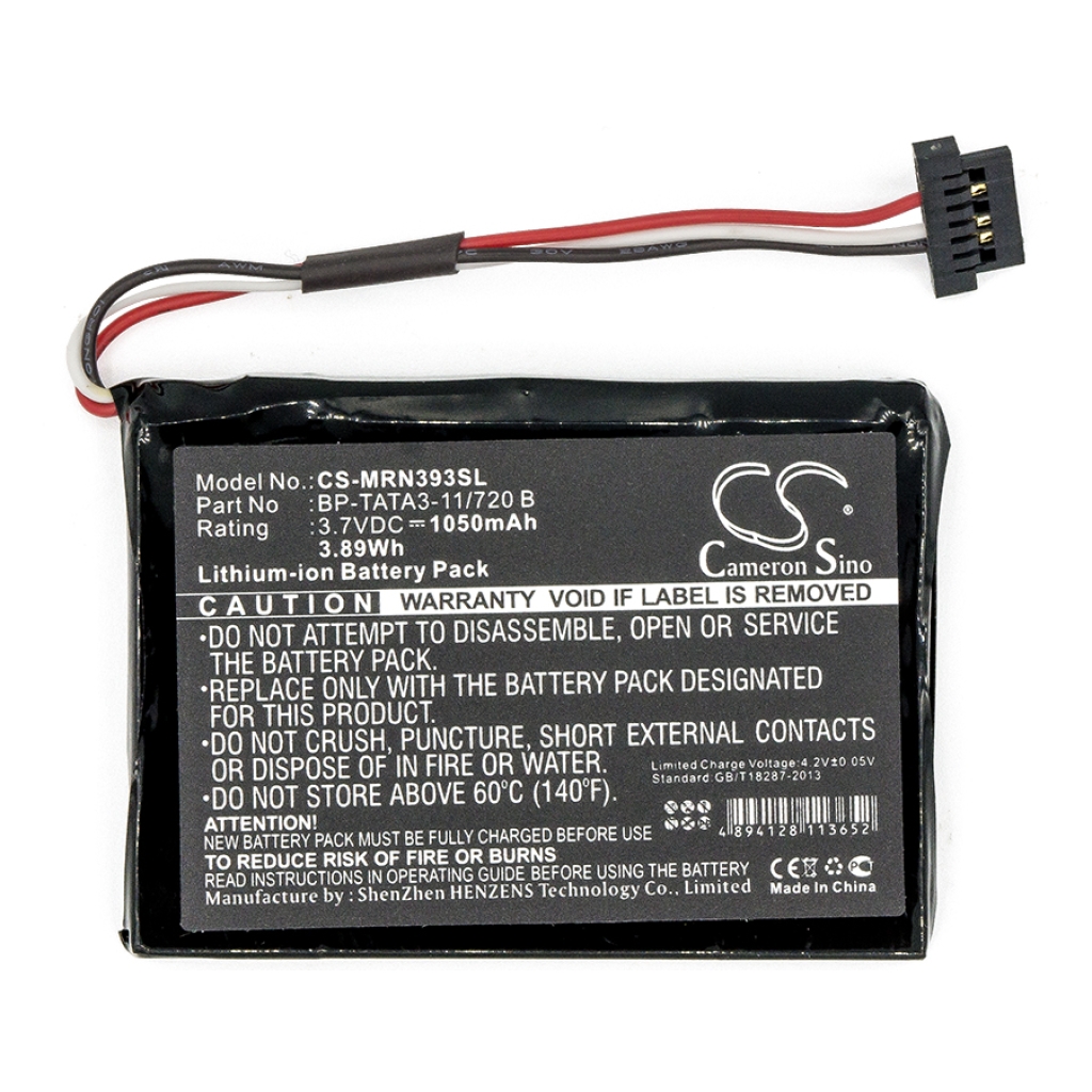 GPS, Batterie de navigation Mio CS-MRN393SL