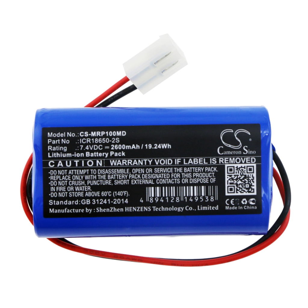 Battery Replaces ICR18650-2S