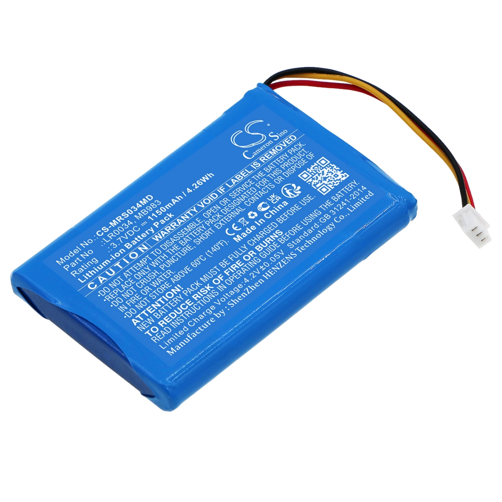 Batteries Remplace PBT LR0034