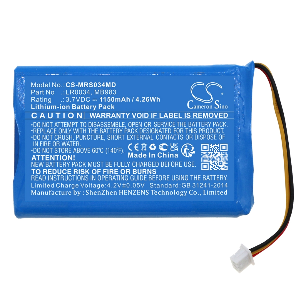 Battery Replaces PBT LR0034