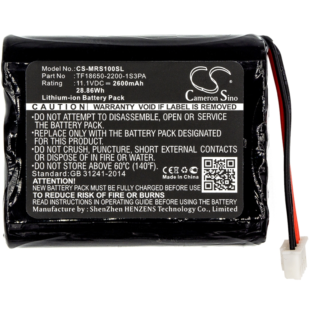 Batteries Remplace TF18650-2200-1S3PA