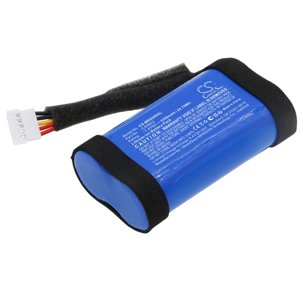 Compatible battery replacement for Marshall C406A3