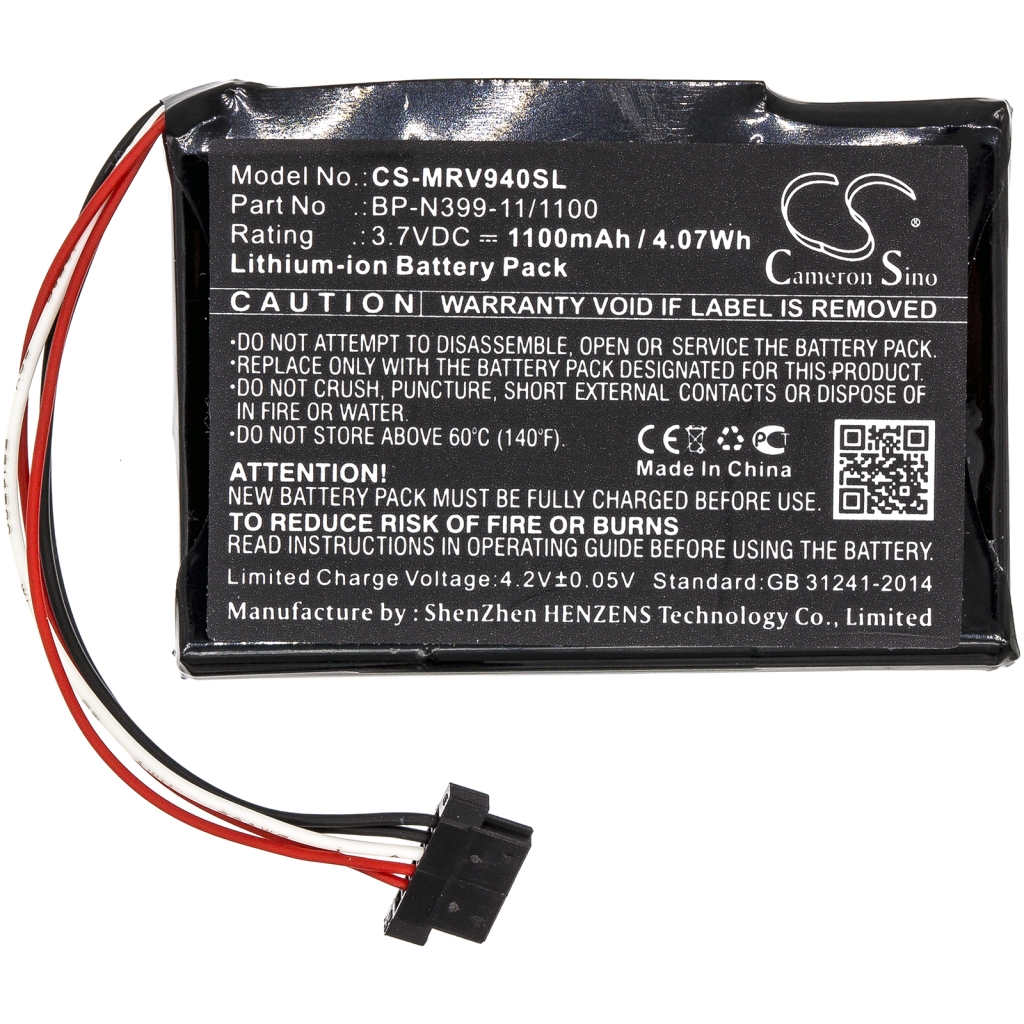 GPS, Batterie de navigation Magellan CS-MRV940SL