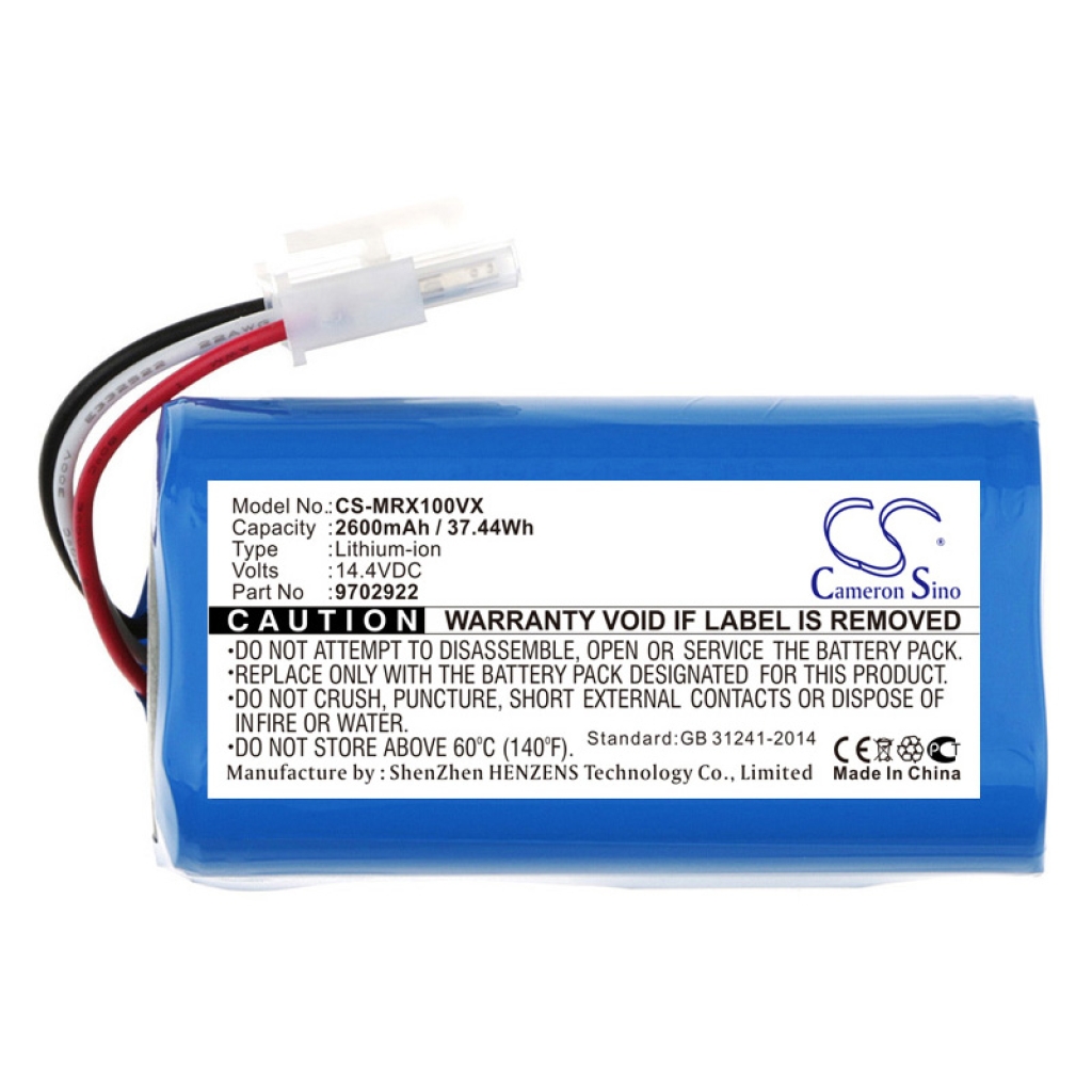 Compatible battery replacement for Miele 9702922