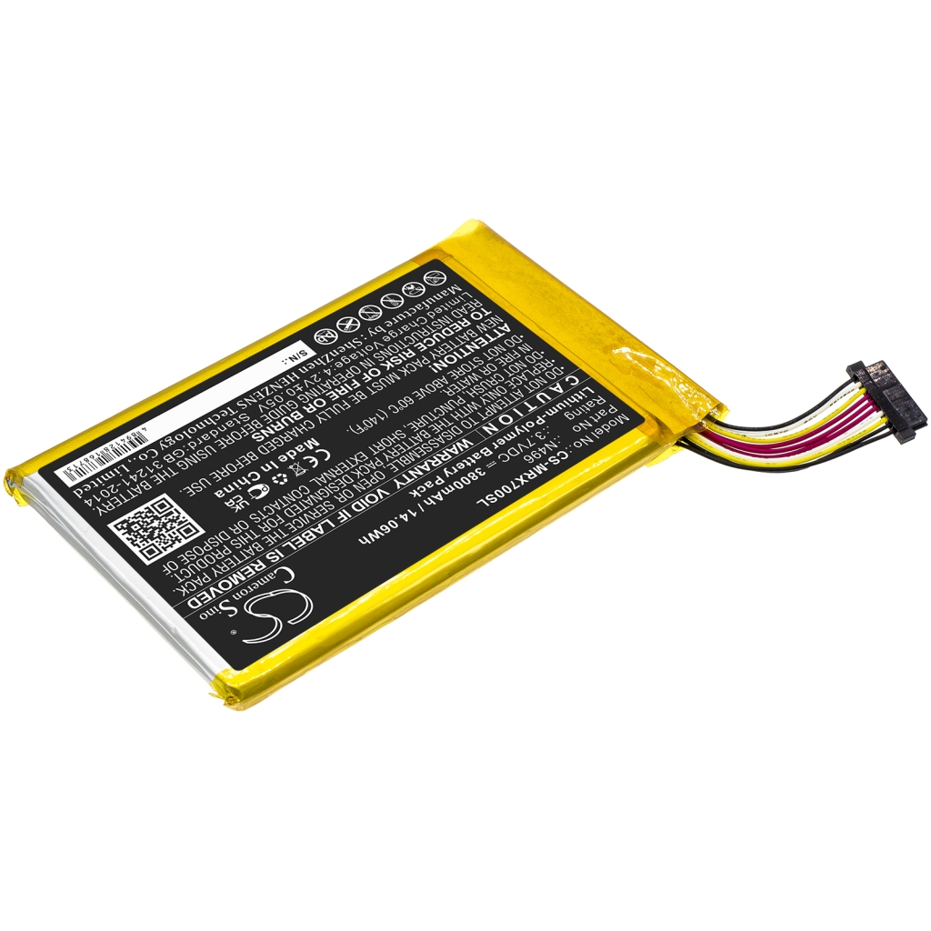 Compatible battery replacement for Magellan N496