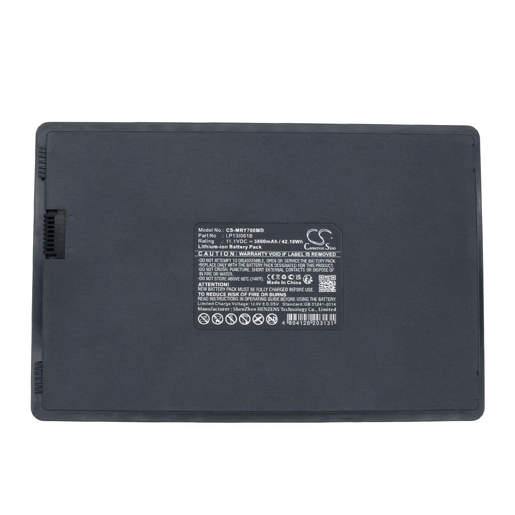 Compatible battery replacement for Mindray LP13I001B