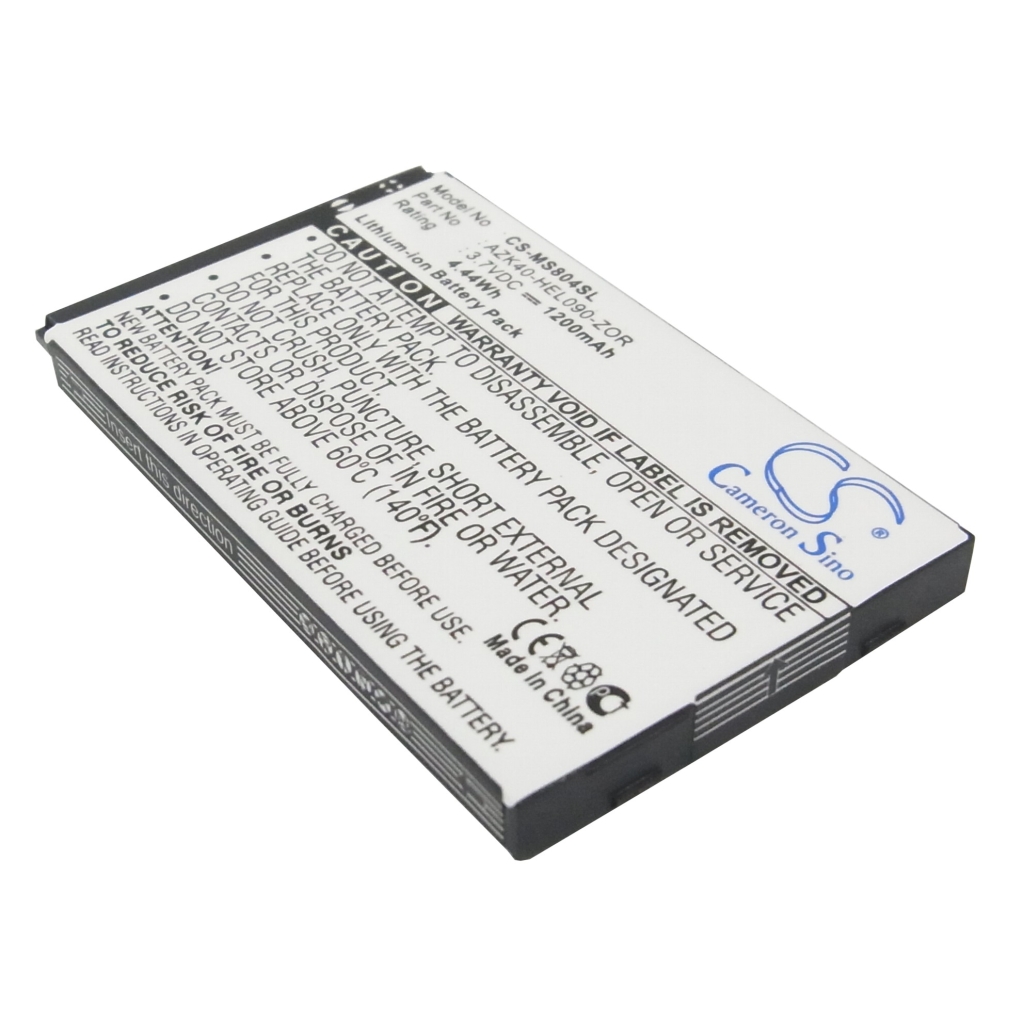 Battery Replaces AZK40-HEL090-ZOR