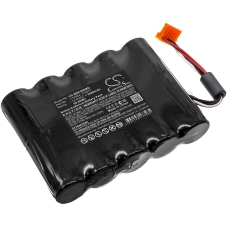 Remplacement de batterie compatible pour Siemens  125-00-455100180, 110083, 110077