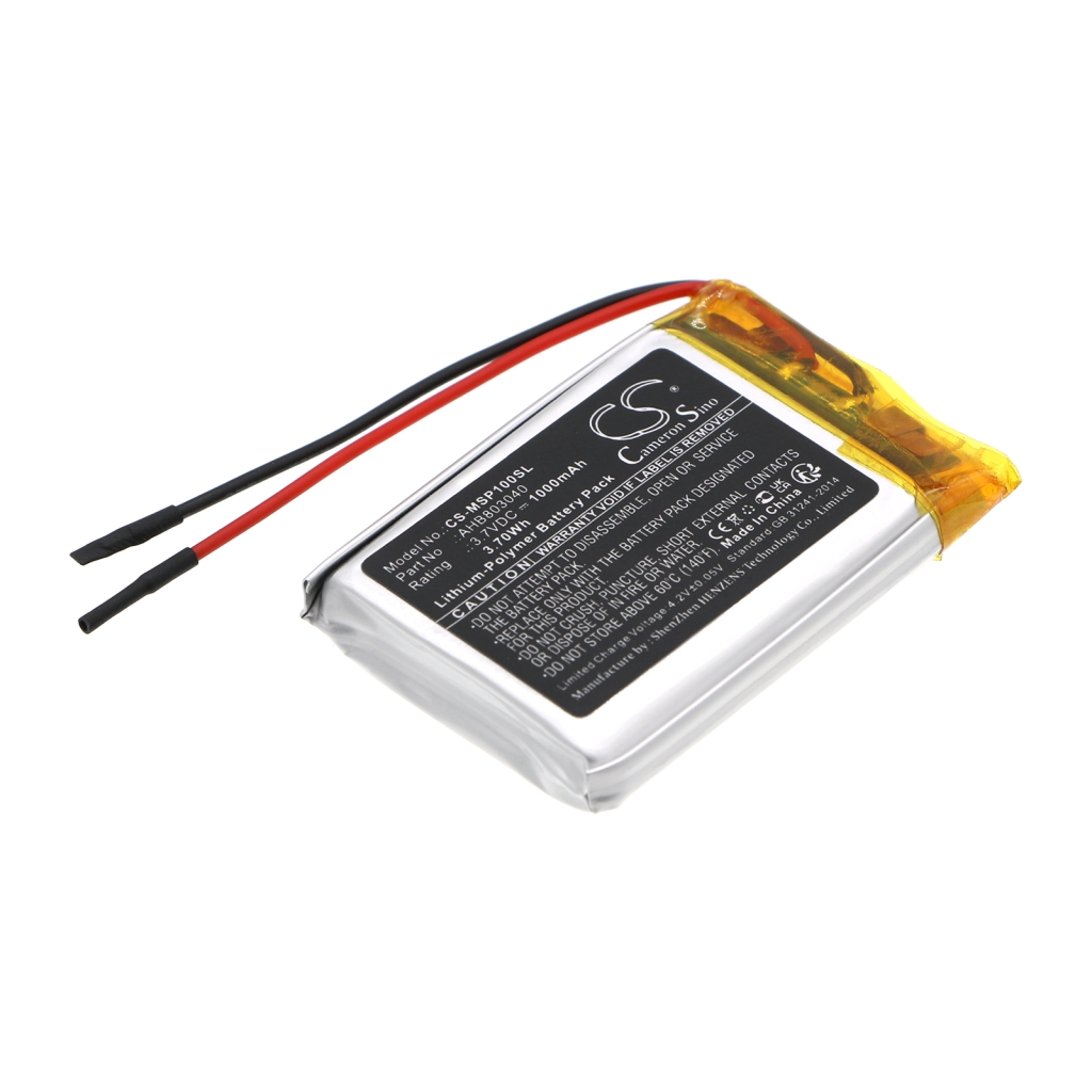 Compatible battery replacement for Monster AHB803040