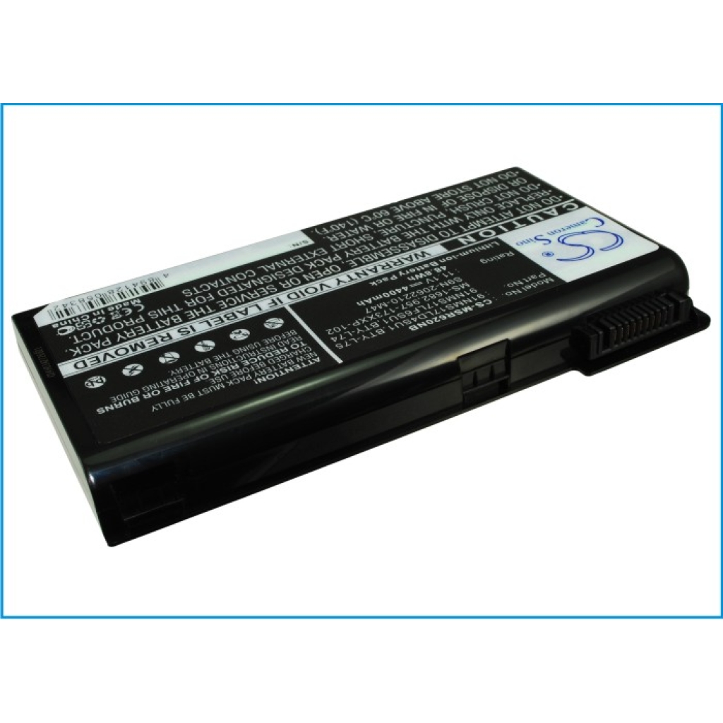 Notebook battery MSI CX620