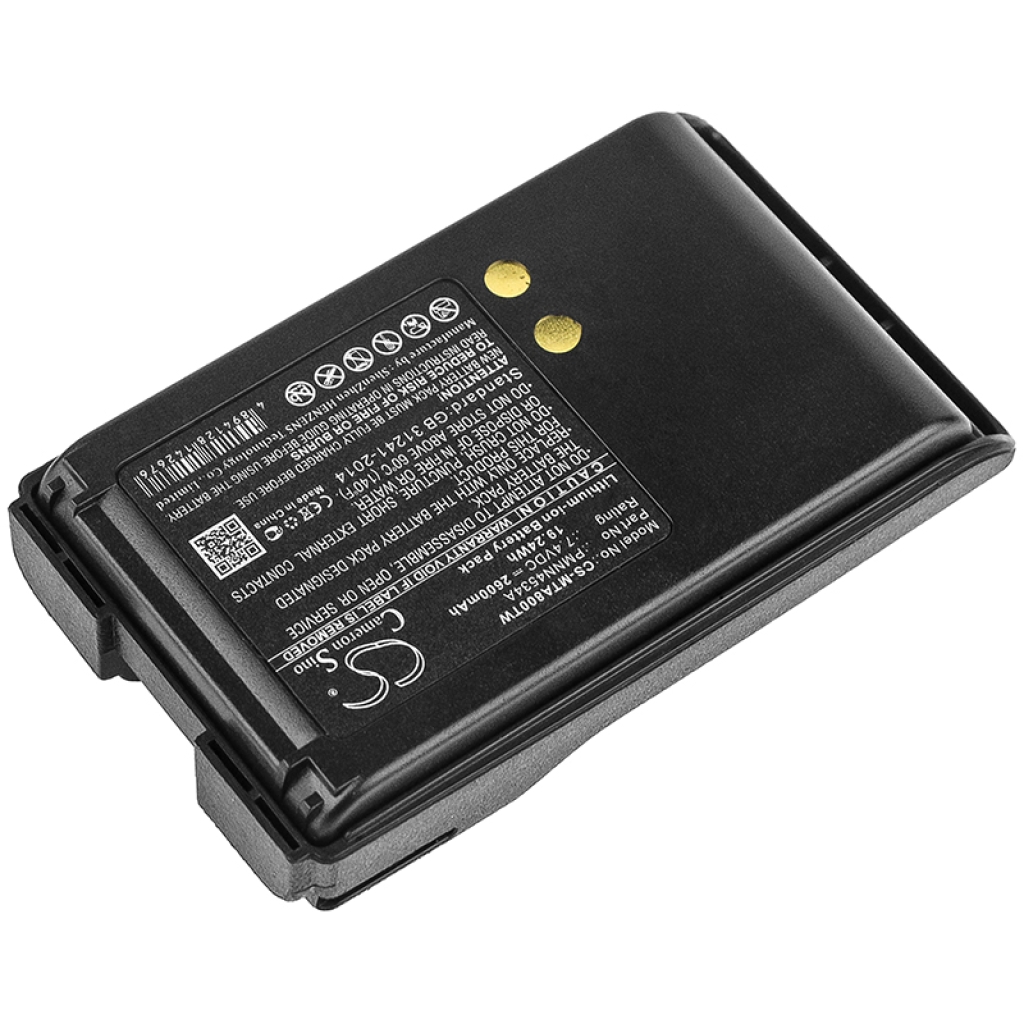 Batterie radio bidirectionnelle Motorola CS-MTA800TW