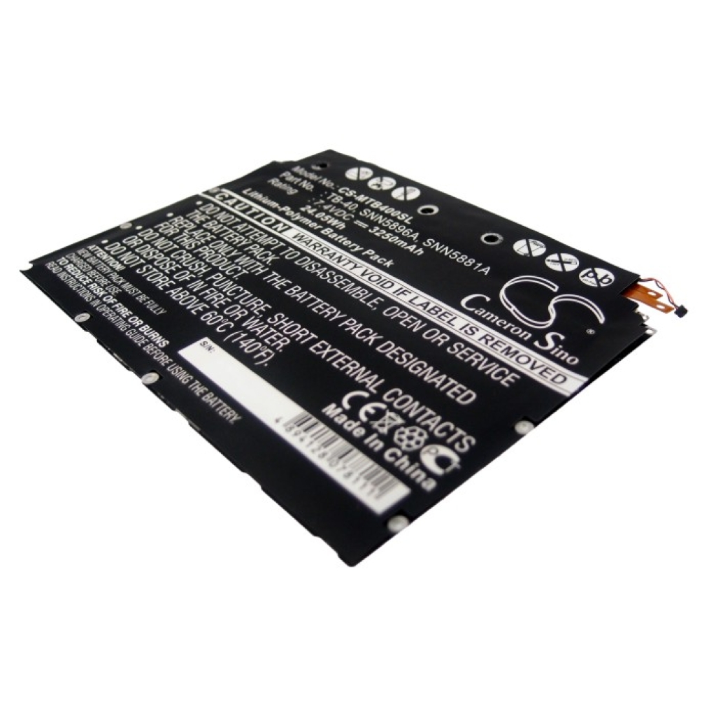 Tablette Batterie Motorola XOOM MZ600 (CS-MTB400SL)