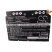 Tablette Batterie Motorola XOOM MZ604 (CS-MTB400SL)