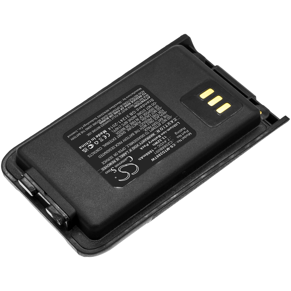 Batterie radio bidirectionnelle Motorola VZ-D288 (CS-MTD288TW)