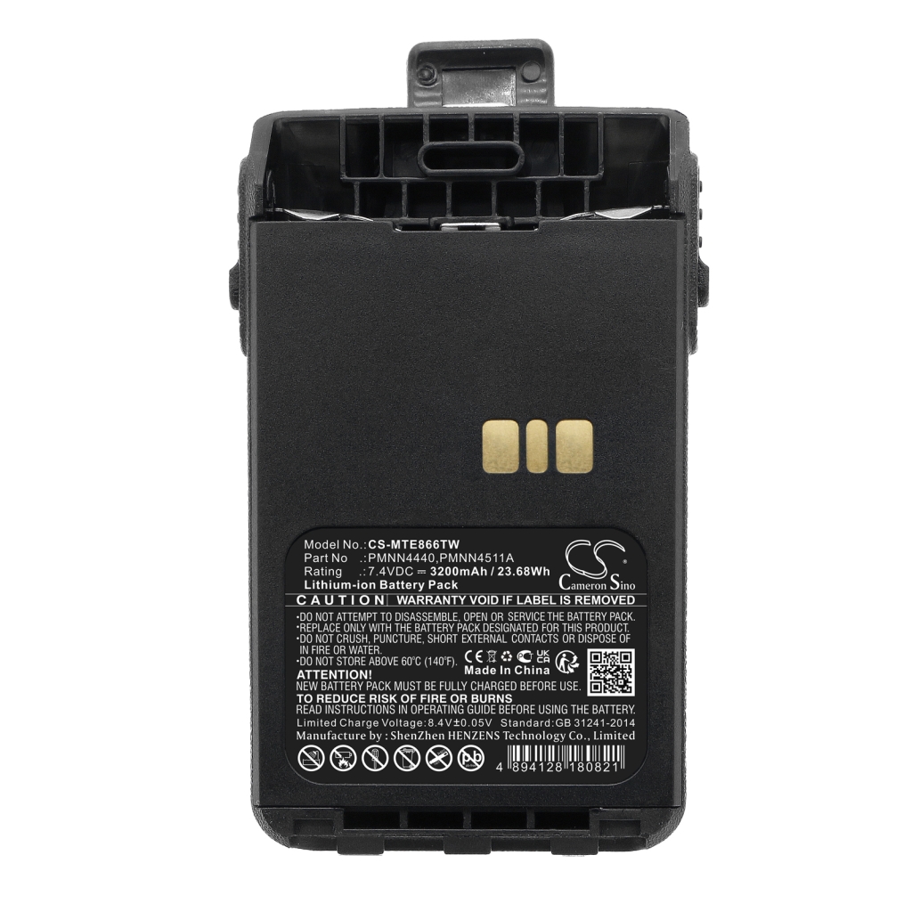 Batterie radio bidirectionnelle Motorola XiR E8608i