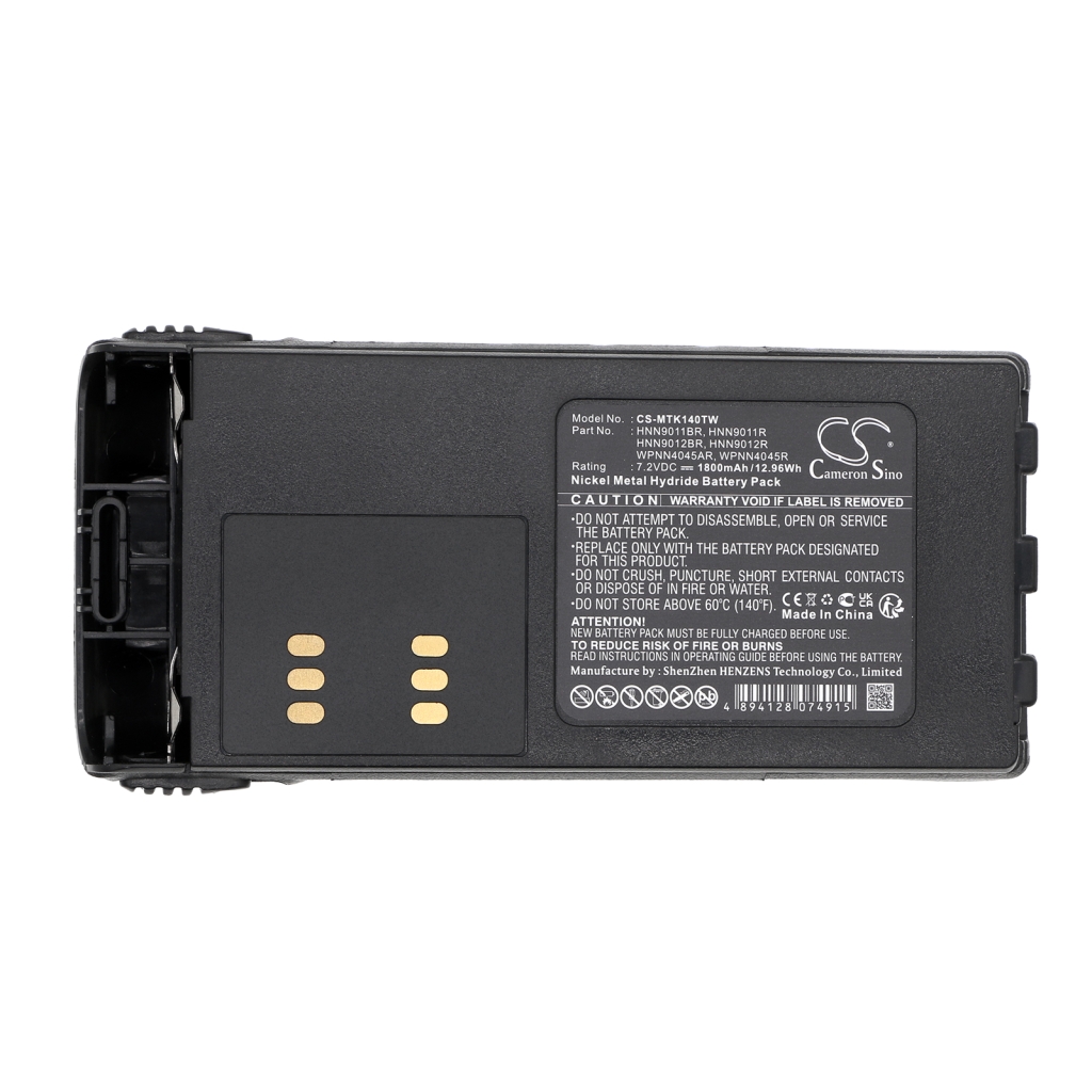 Batterie radio bidirectionnelle Motorola CS-MTK140TW