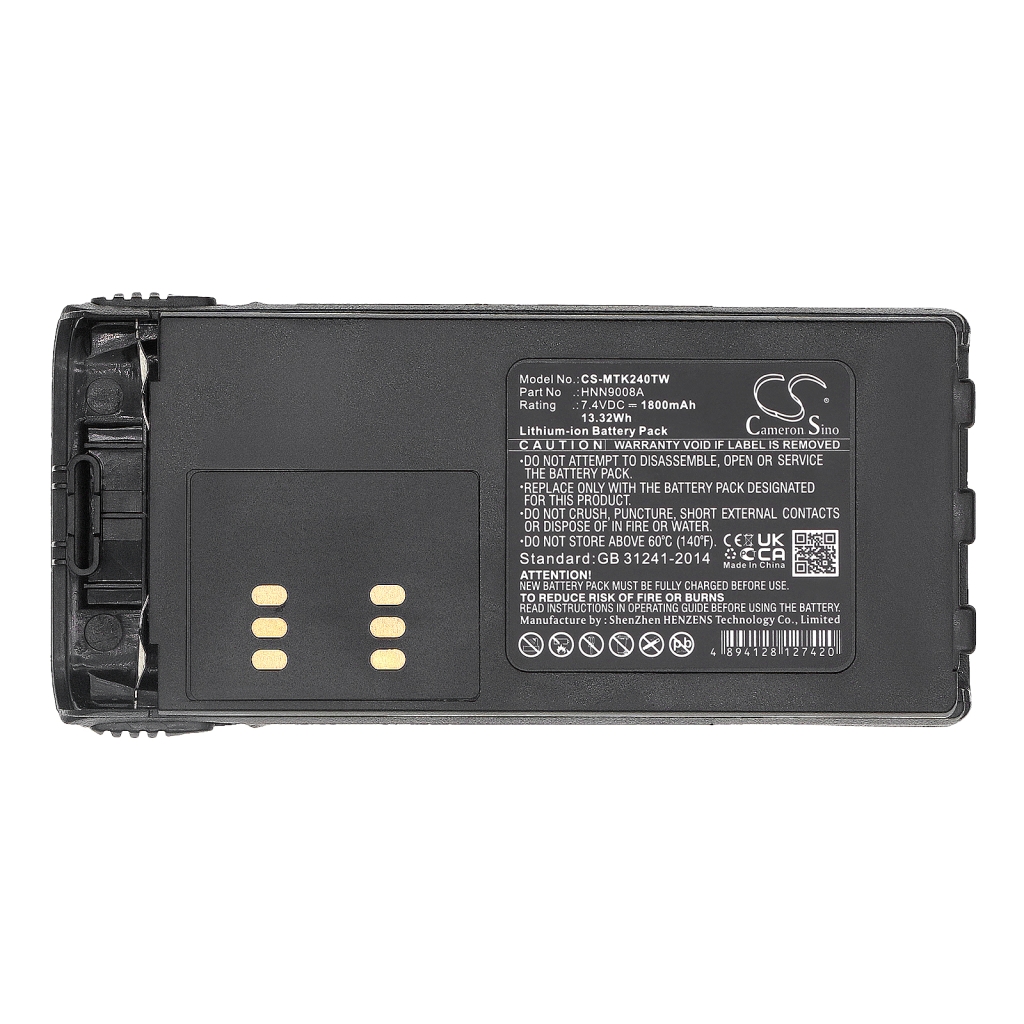 Batterie radio bidirectionnelle Motorola PRO7750