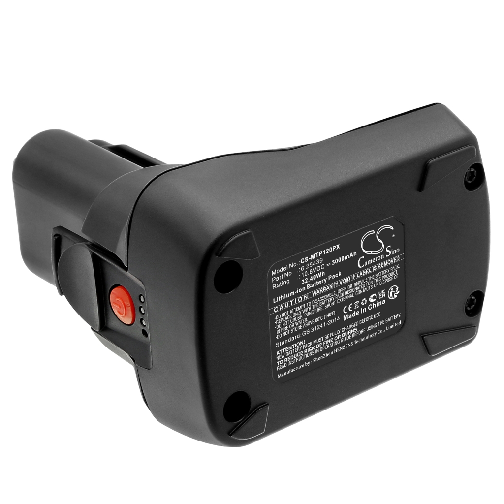 Compatible battery replacement for Metabo 6.25439