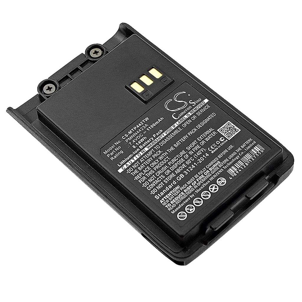 Batterie radio bidirectionnelle Motorola CS-MTP442TW