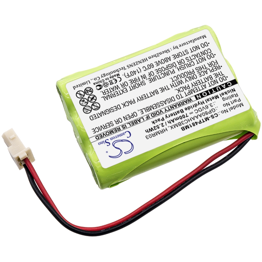 Batteries Remplace GP80AAAHC3BMXZ (Newer Models)