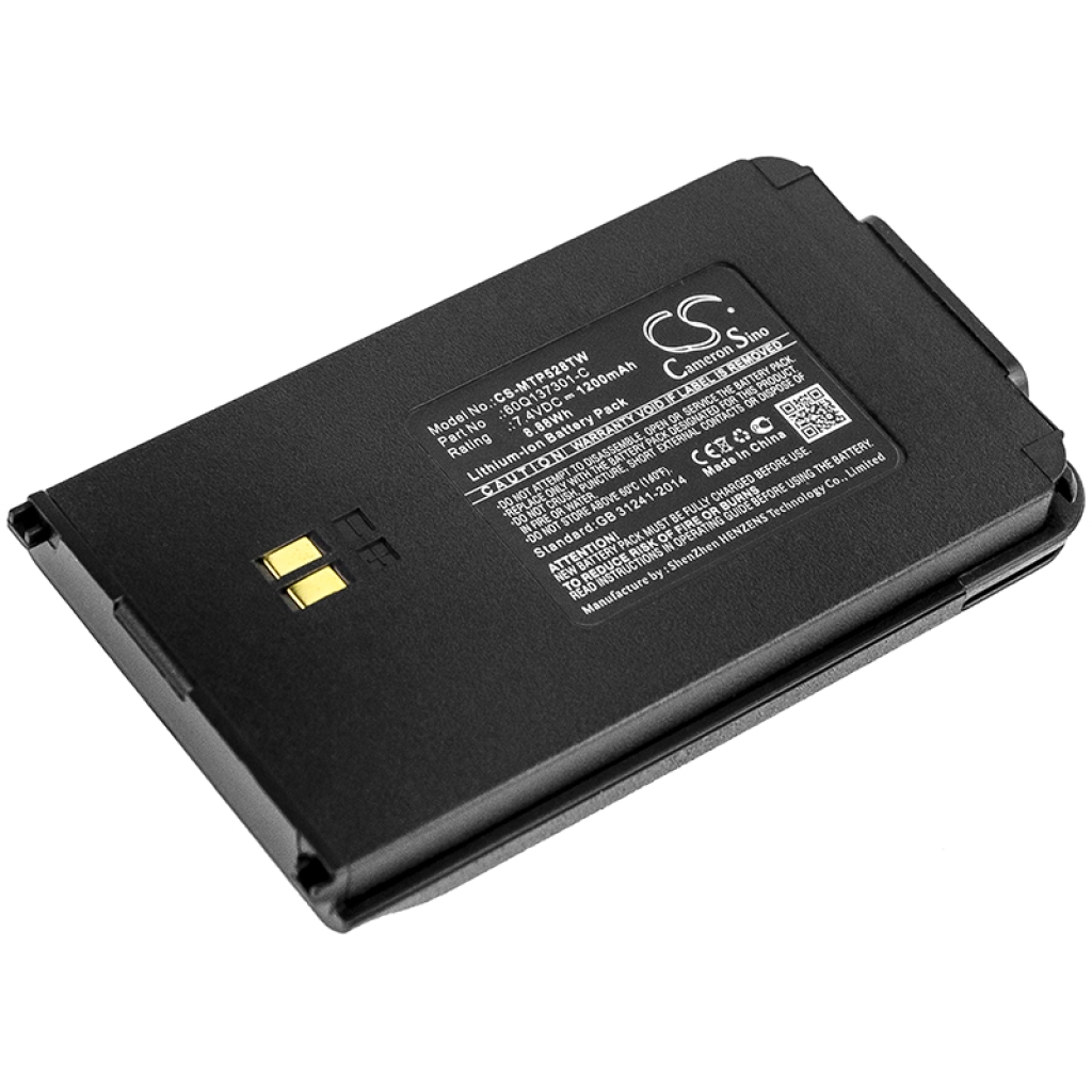 Batterie radio bidirectionnelle Motorola Clarigo SMP-528 (CS-MTP528TW)