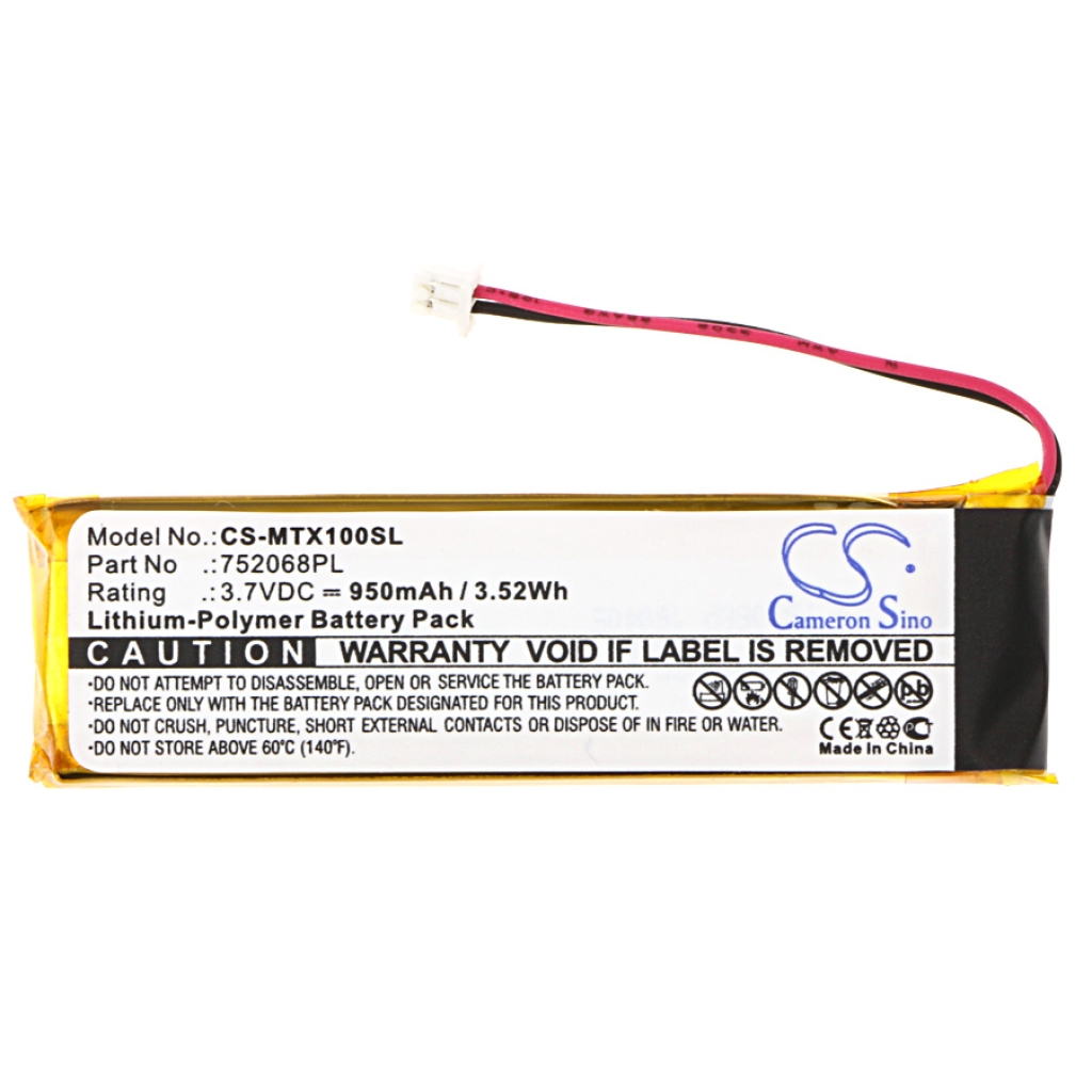 Batteries Remplace 752068PL