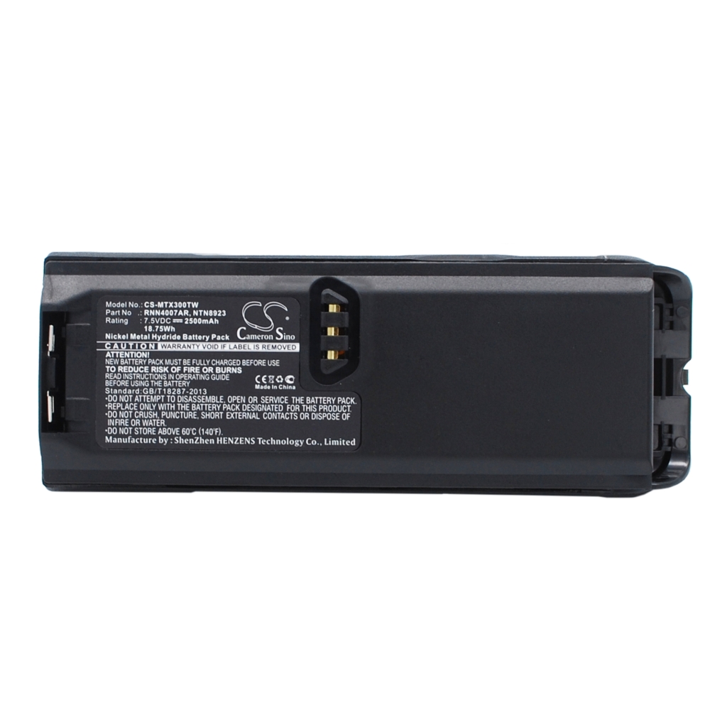 Batterie radio bidirectionnelle Motorola CS-MTX300TW