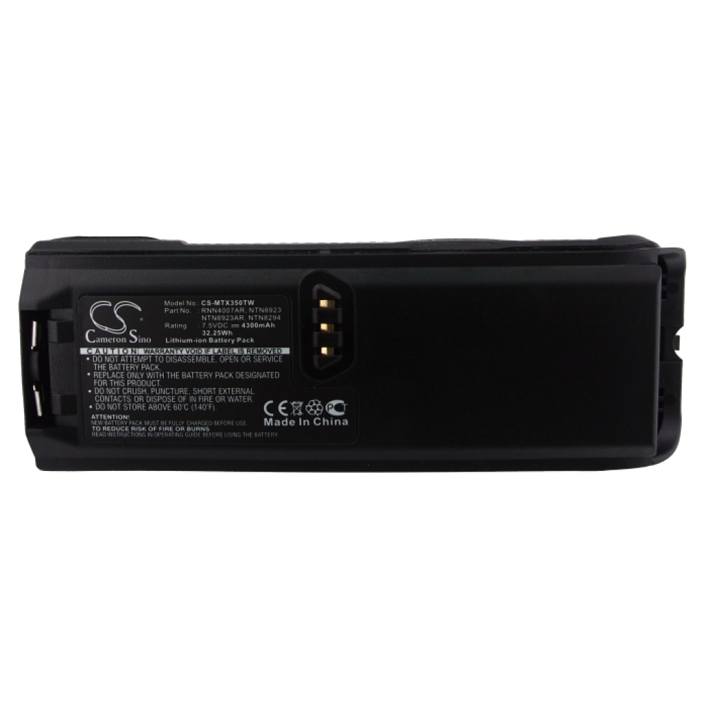 Batterie radio bidirectionnelle Motorola XTS3500